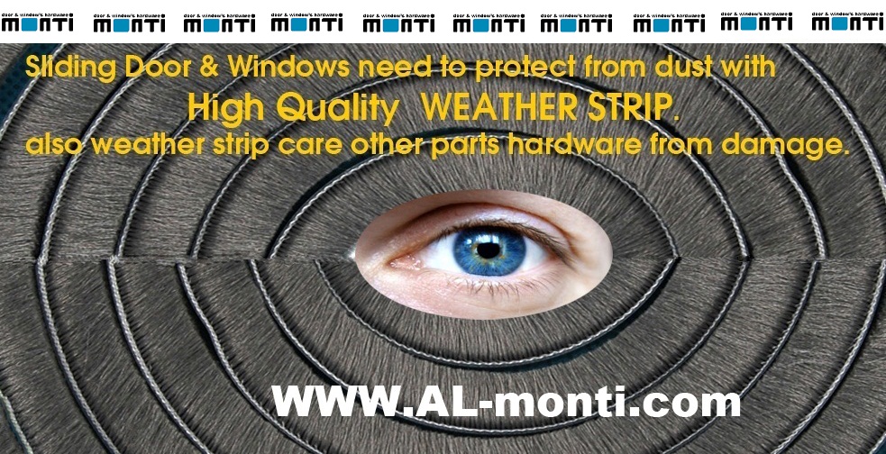 www.al-monti.com Aluminum Weather strip for windows & Doors